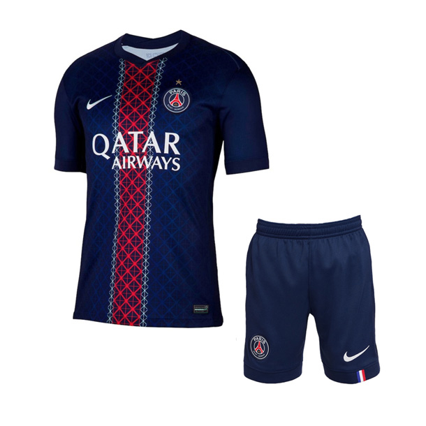 Camiseta PSG 1ª con estrella Niño 2025/26