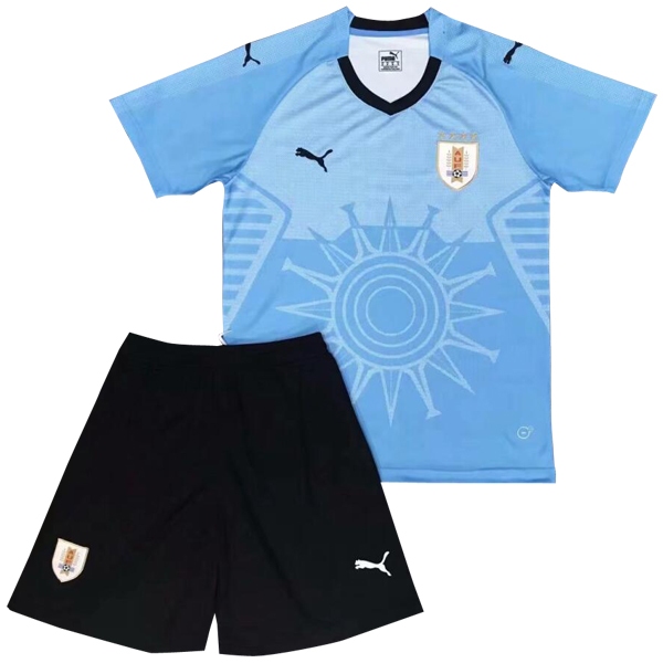 Camiseta Uruguay Niños 1ª 2018
