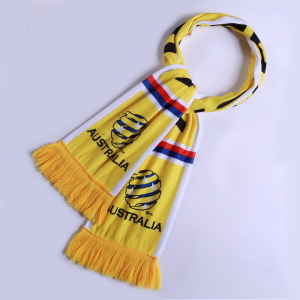 Bufanda Australia Tejidas Amarillo