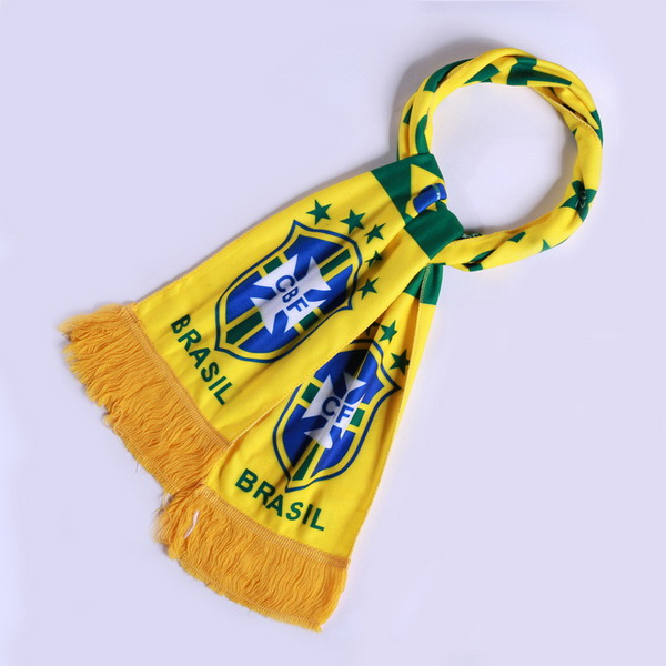 Bufanda Brasil Tejidas Amarillo